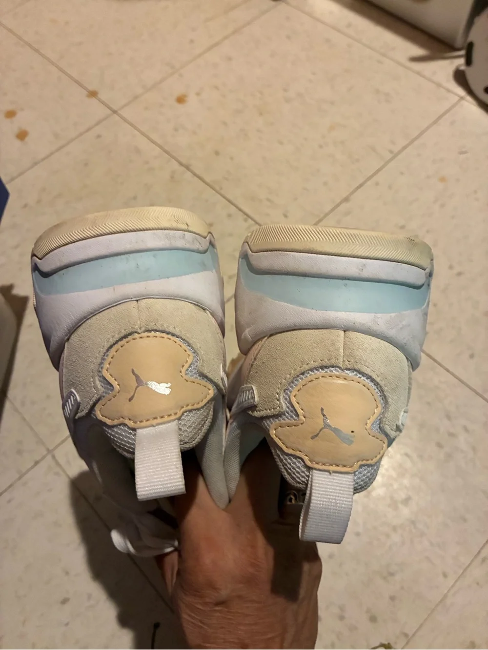 Puma Pastel Multi-Panel Low-Top Sneakers